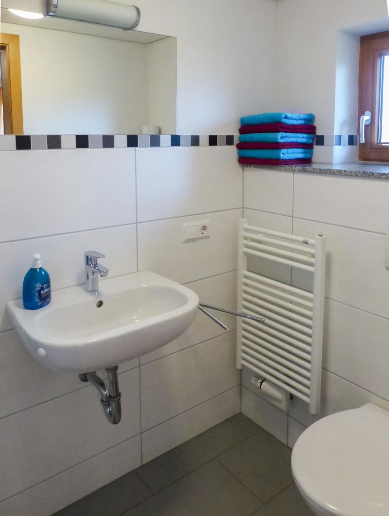 WC im Zimmer 3 im Haurihäusle